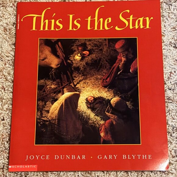 Nativity Christmas Story Picture Book Lot This Is the Star Come See Scholastic - Picture 10 of 16